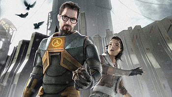 Gordon and Alyx, Half-Life 2 HD wallpaper