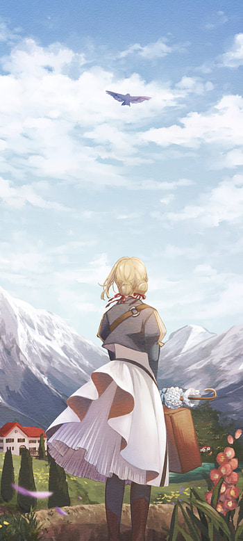 Violet Evergarden (Character), Anime, Violet Evergarden HD phone wallpaper
