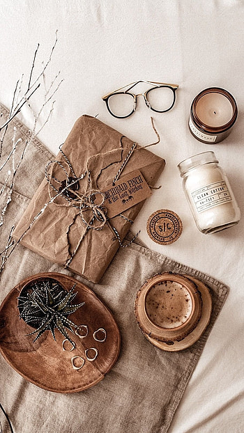 Brown Aesthetic, Aesthetic, Things HD phone wallpaper