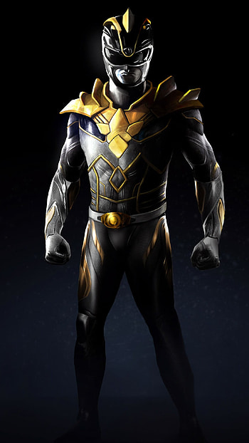 Black power ranger, anime HD phone wallpaper