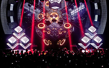 Deadmau5, Concert HD wallpaper