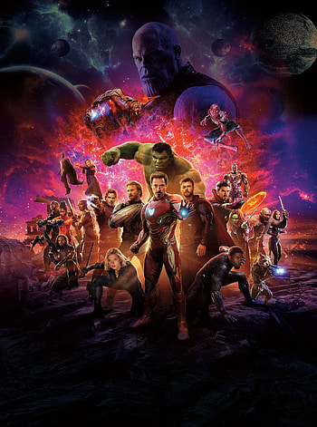 Avengers: infinity war, movie, poster, international HD phone wallpaper