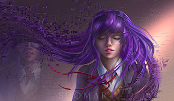 Yuri Dokidoki, yuri-dokidoki, anime, artist, artwork, digital-art, deviantart HD wallpaper