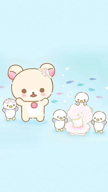 Rilakkuma backgrounds, Pinterest inspiration, Artistic touch, Cute illustrations HD phone wallpaper