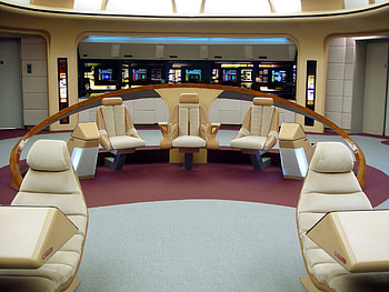 Starship Enterprise Bridge, Star Trek Enterprise Bridge HD wallpaper