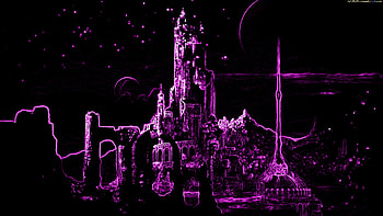 Bacon Smith - High Resolution = neon city - 1920 x 1080 px HD wallpaper