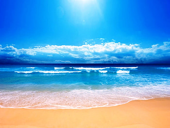 Small Wawes, blue, sea, beaches, seascape, water, wawes HD wallpaper