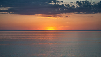 Missing the Sun, scenery, wide screen, waterscape, graphy, beautiful, , sunset HD wallpaper