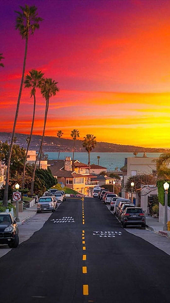 California scenery, Serene landscape, Natural wonders, Tranquil vibes HD phone wallpaper