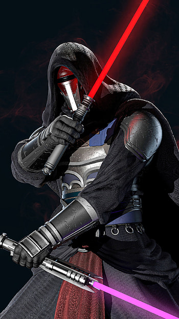 Darth Revan, , background, Sith Lord depiction HD phone wallpaper