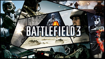 Logo, Battlefield 3 HD wallpaper