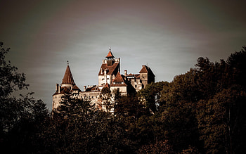 Bran Castle, , Baltana HD wallpaper
