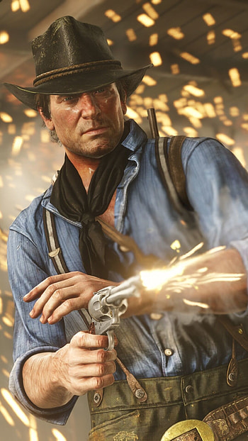 Red Dead Redemption 2, Video game masterpiece, Wild west adventure, Gaming at its best HD phone wallpaper