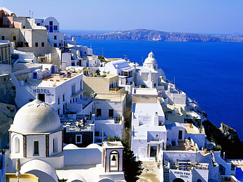 Landscape, Cities, Sea HD wallpaper