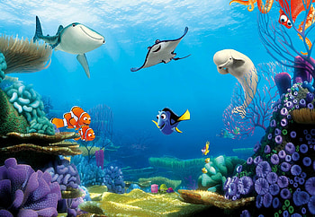 Finding Dory, Disney Paper , Mobile Tablet HD wallpaper