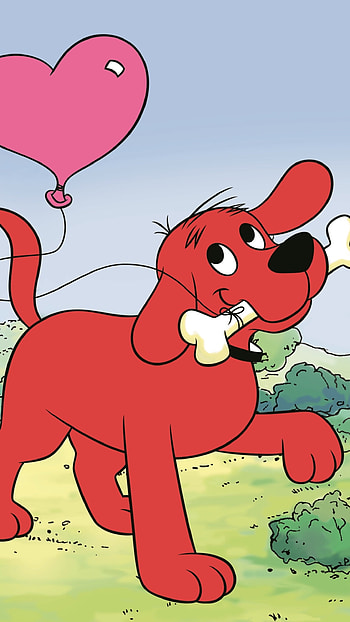 Cartoon Dog, Red Dog, Clifford, cartoon HD phone wallpaper