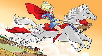 Supergirl Soars — Comic, Comic, Supergirl HD wallpaper