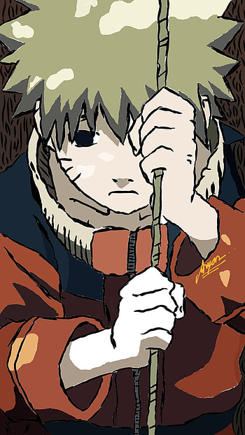 Naruto Sad, Lonely, boruto HD phone wallpaper