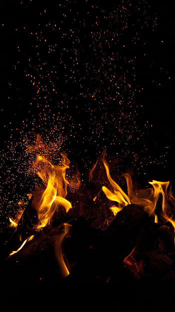 Fire, Fire Flame, Fire Aesthetic HD phone wallpaper