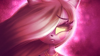 Bleeding Colors Charlue Hazbin Hotel, anime-girl, anime, artist, artwork, digital-art, deviantart HD wallpaper