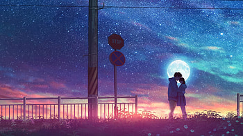 My Romantic Moments With You, love, couple, artist, artwork, digital-art HD wallpaper