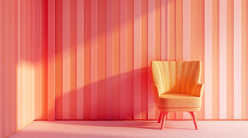 Pink Serenity Room, aesthetic, pink aesthetic, pink, room HD wallpaper
