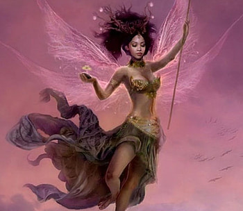 Sacred Earth, fairy, pink, magic, cg, girl HD wallpaper