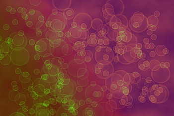 Gradient, circles, abstract, blur HD wallpaper