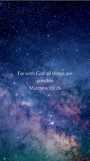Bible scripture, sky, midnight HD phone wallpaper