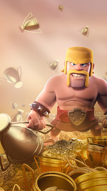 Clash of Clans , Best collections, able backgrounds, Gaming artistry HD phone wallpaper