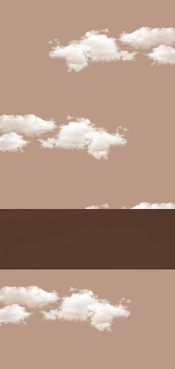 Cloud Aesthetic, sky, brown HD phone wallpaper