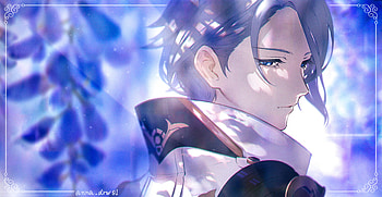 Kamisato Ayato — Genshin Impact Quad, Kamisato Ayato, video game, Genshin Impact HD wallpaper