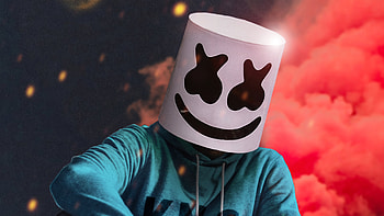 Marshmello Mask Colors , marshmello, music HD wallpaper