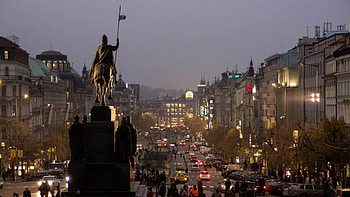 Statue of Saint Wenceslas, Prague HD wallpaper