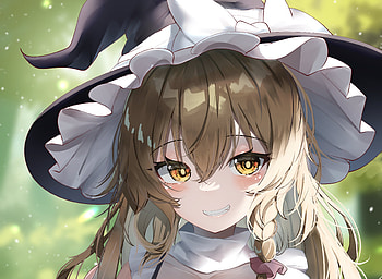 Marisa Kirisame, Marisa Kirisame, Anime, Touhou HD wallpaper