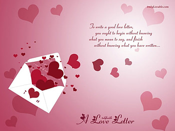 letter, love HD wallpaper