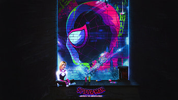 Miles Morales Symbol Of Hope, spiderman, miles-morales, gwen-stacy, spider-man-across-the-spider-verse, digital-art, superheroes, artwork HD wallpaper
