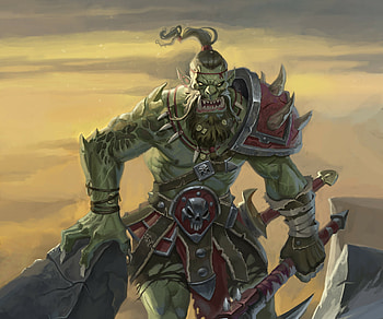 fantasy, orc HD wallpaper
