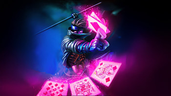 Marvel Gambit In Action, gambit, superheroes, artwork, art, digital-art HD wallpaper