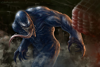 Venom Digital Artworks, venom-movie, venom, superheroes, artwork, digital-art, deviantart HD wallpaper