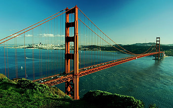 Landscape, Rivers, Bridges HD wallpaper
