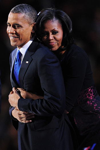 Barack and Michelle Obama, Celebrities, Multiyear deal with Netflix, Barack and Michelle Obama HD phone wallpaper