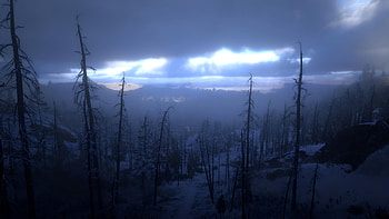Red Dead Redemption 2 — Snowbound Cloudscape ( Ultra ), snow, cloud, video game, Red Dead Redemption 2 HD wallpaper