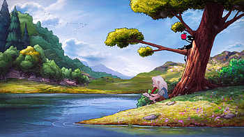 Luci and Princess Bean, Disenchantment HD wallpaper