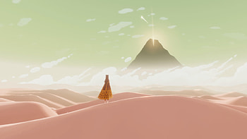 Pink Desert, Journey (Game) HD wallpaper