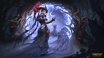 Witch of the Mire Nox, Nox (Smite), video game, Smite HD wallpaper