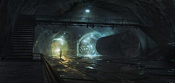 The Callisto Protocol - Old Mining Tunnels Concepts, video game, The Callisto Protocol HD wallpaper