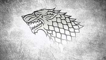 House Stark, Direwolf HD wallpaper
