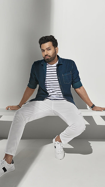 Rohit Sharma, Stylish Cricketer HD phone wallpaper