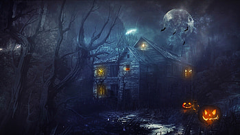 Animated Halloween Clipart HD wallpaper